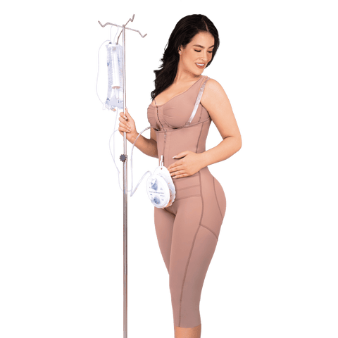 Slim Long Leg Shapewear with Center Closure