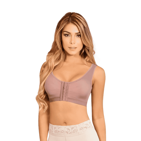 Bra with Front Tag and Shoulder Tags